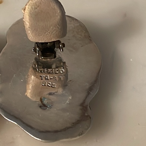 Mexico 925 Clip On Earrings - Picture 4 of 8